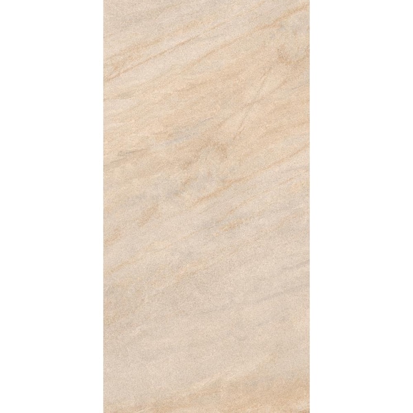 ELIANE Caledonia Sand 12 in. x 24 in. Porcelain Floor and Wall Tile
