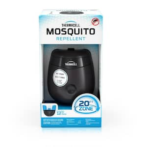 Rechargeable Outdoor Mosquito Repeller in Charcoal 20 ft. Coverage and Deet Free