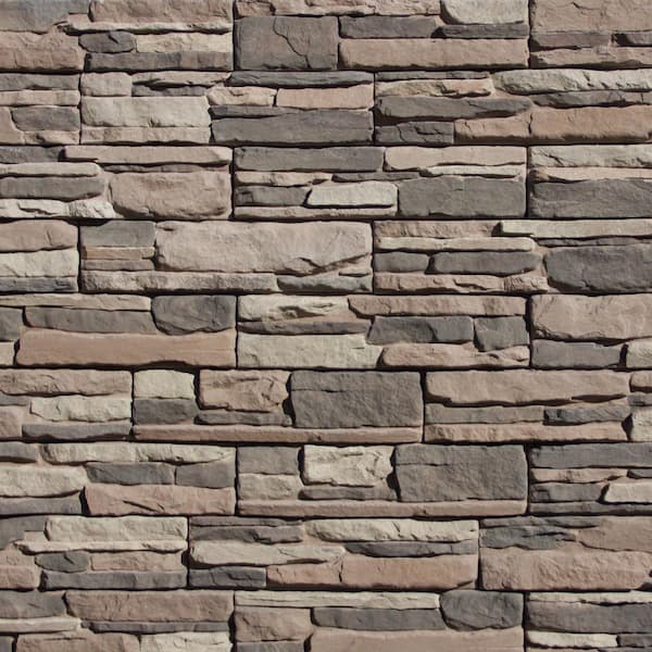 P-Series 5 in. W x 20 in. L Clover Dale Manufactured Stone Panel Siding