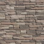 Easy Stack 5 in x 20 in. Clover Dale No Mortar Concrete Ledge Stone Flat Panel 100 sq. ft. Crated