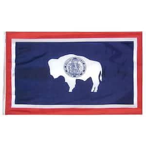 3 ft. x 5 ft. Wyoming State Flag