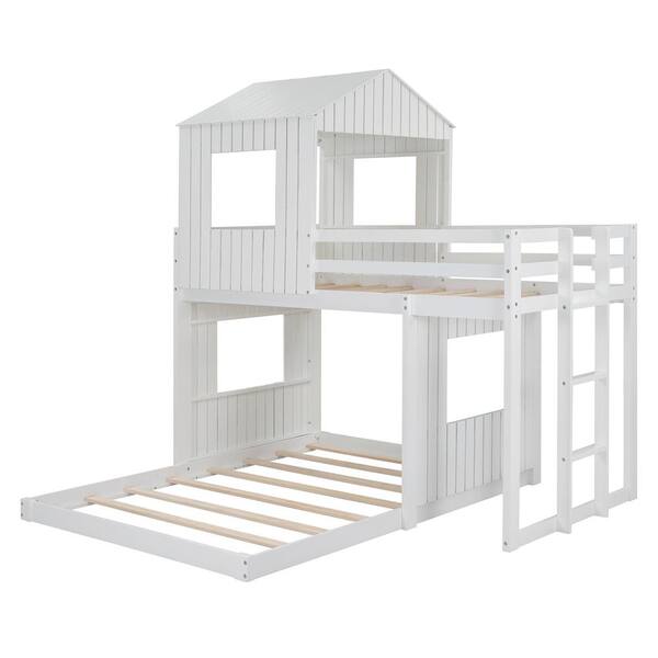 twin over full tree house bunk bed
