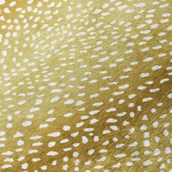 Addison Rugs - Safari Gold 3 ft. x 5 ft. Indoor/Outdoor Washable Indoor/Outdoor Washable Rug