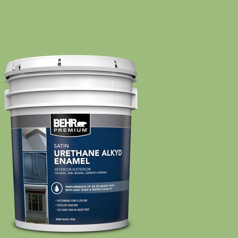 5 gal. #P380-5 Gleeful Urethane Alkyd Satin Enamel Interior/Exterior Paint price history on PriceWatchPro