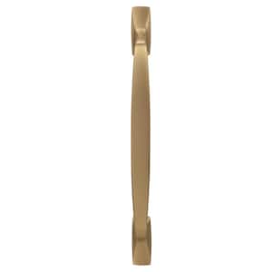 Highland Ridge 6-5/16 in. (160mm) Classic Golden Champagne Arch Cabinet Pull