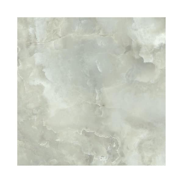 Italian Onyx 24 in. x 24 in. x 8mm Marble Look Porcelain Floor and Wall Tile-Green (5 PCS, 19.38 sq. ft. /Case)