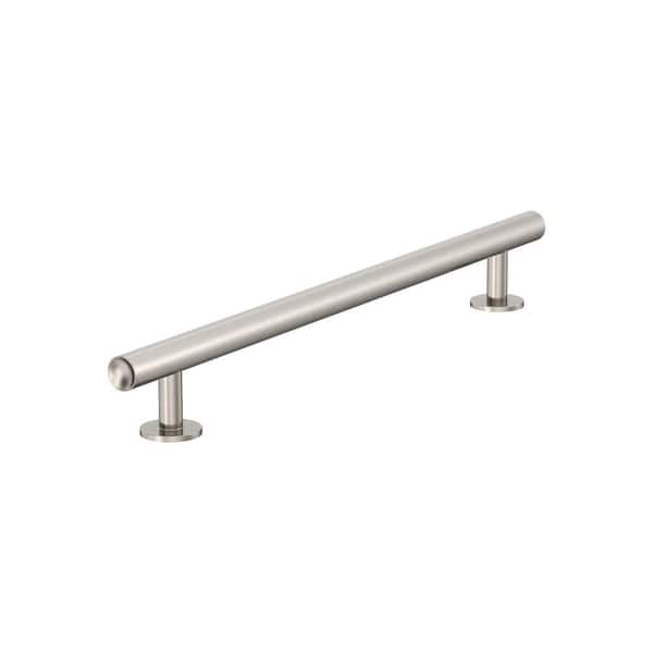 Amerock Radius 12 in. (305mm) Modern Satin Nickel Bar Appliance Pull