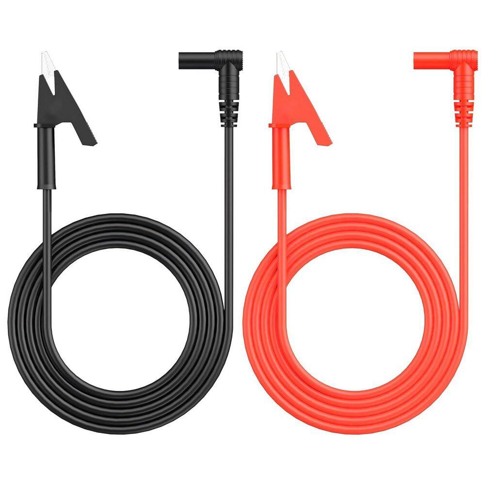 2-Piece Electronic Test Lead 100cm 15Amp 1000-Volt Multimeter Testing Cable Banana Plug to Alligator Clip Pair price history on PriceWatchPro