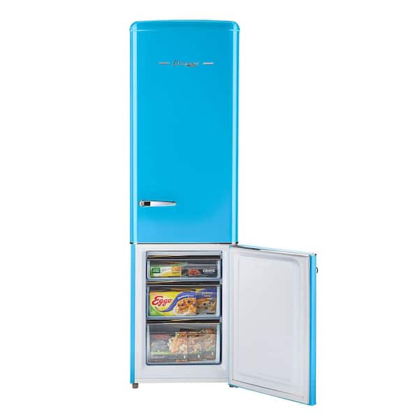 Unique Appliances Classic Retro 22 in. 8.7 cu. ft. Retro Bottom