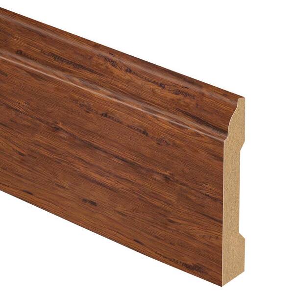 Zamma Franklin Lakes Hickory 9/16 in. Thick x 3-1/4 in. Wide x 94 in. Length Laminate Base Molding