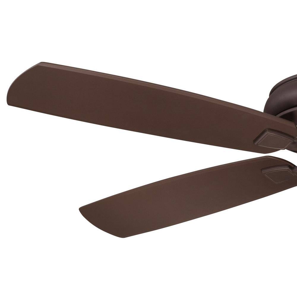 60" Oil Rubbed Bronze 5-Blade Outdoor Ceiling Fan with Pull Chain