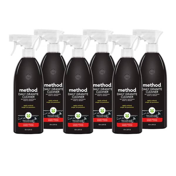 Method 28 oz. Apple Orchard Daily Granite Countertop Polish Cleaner Spray (6-Pack)