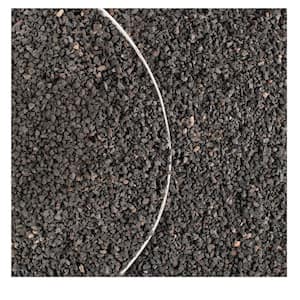 18 lb. Black Lava Rock for Plant, 1/8-1/4 in. Volcanic Rock Soil for Decorative Landscaping Bonsai, Cacti, Succulents