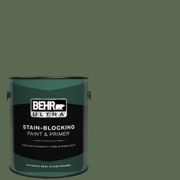 BEHR ULTRA 1 gal. #S390-7 Trailing Vine Semi-Gloss Enamel Exterior Paint & Primer