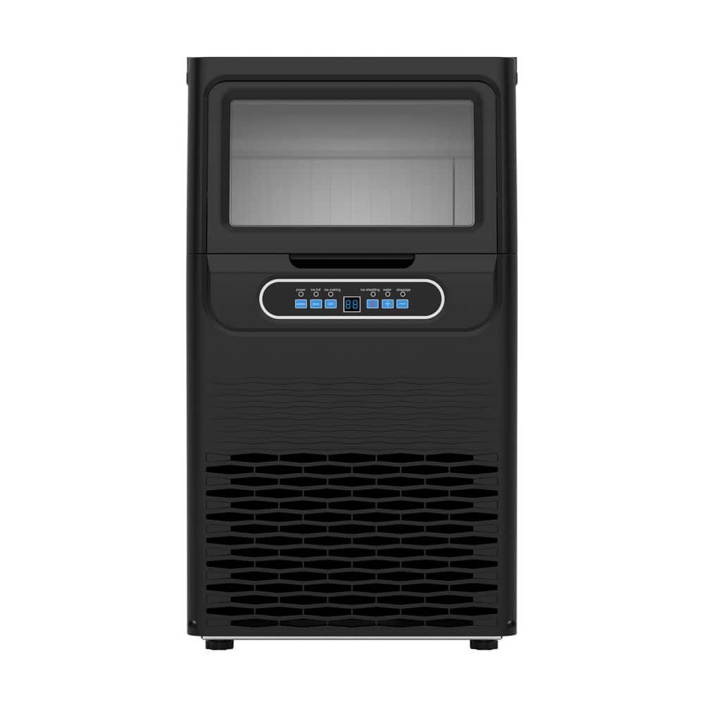 13. 78in Commercial Ice Maker 110lbs. /24 H Freestanding Stainless Steel Ice Maker Full Size Cubes with 30 lbs Storage price history on PriceWatchPro