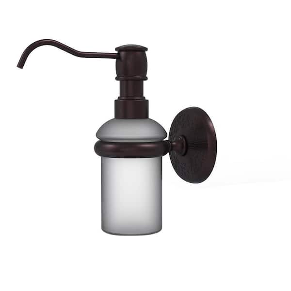 Allied Brass Monte Carlo Wall Mounted Soap Dispenser in Antique Bronze