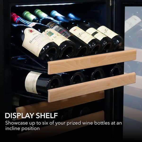 Whynter Dual Zone 24 in. 92 Bottle Built-In Wine Cooler