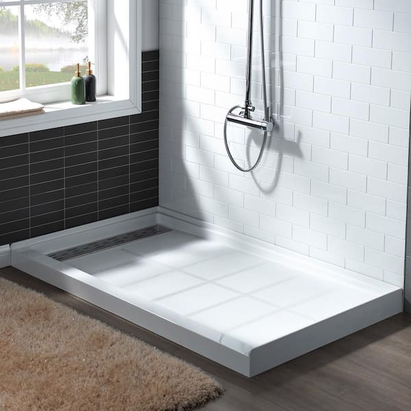 https://images.thdstatic.com/productImages/f5cfc637-4509-4ae6-a9f0-18e70d040b6f/svn/white-with-brushed-nickel-drain-cover-woodbridge-shower-pans-hsb4205-31_600.jpg