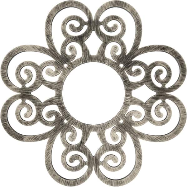 Ekena Millwork 16 in. O.D. x 5-1/2 in. I.D. x 1/2 in. P Cohen Architectural Grade PVC Pierced Ceiling Medallion
