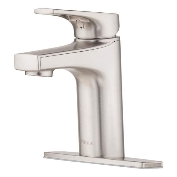 Pfister Ferris Single Hole Single-Handle Bathroom Faucet in Spot Defense Brushed Nickel