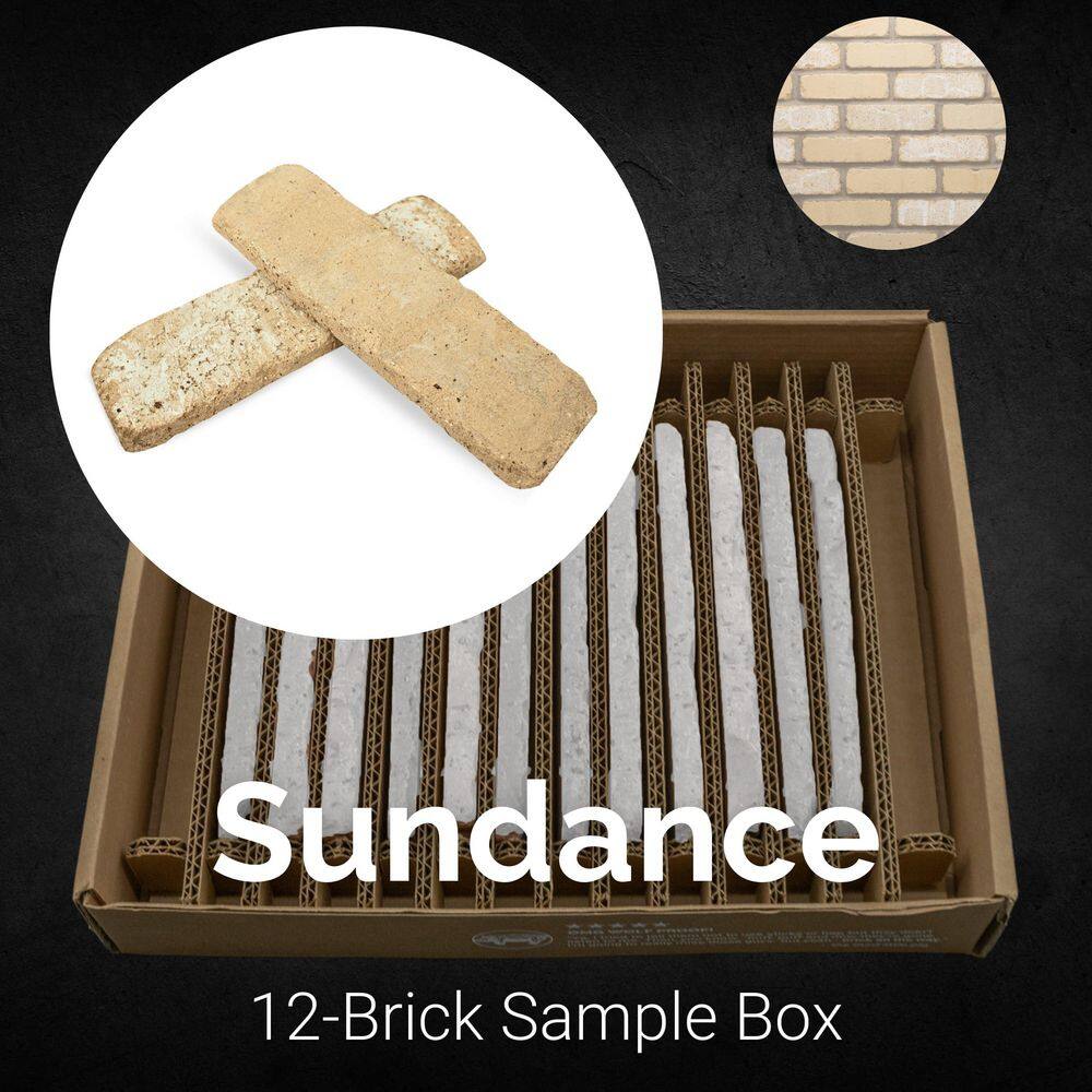 Sample Box Sundance Thin Brick 7.625 in. x 2.25 in. x 0.5 in. price history on PriceWatchPro