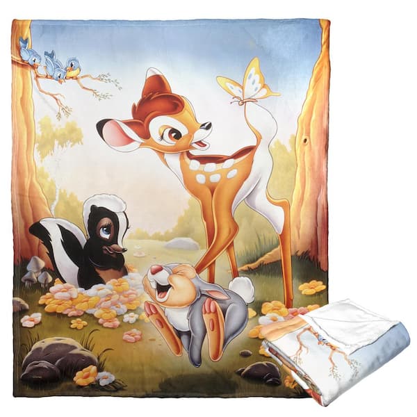 THE NORTHWEST GROUP Bambi 80th Celebration Forest Poster Silk