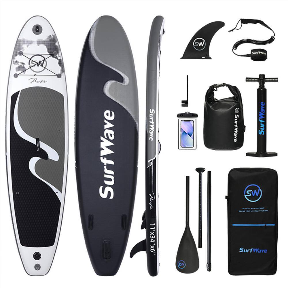 Inflatable Stand Up Paddle Board for Adults and Youth, 11 ft. x 34 in. x 6 