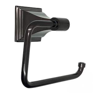 Leonard Collection Euro Style Single Post Toilet Paper Holder in Oil Rubbed Bronze