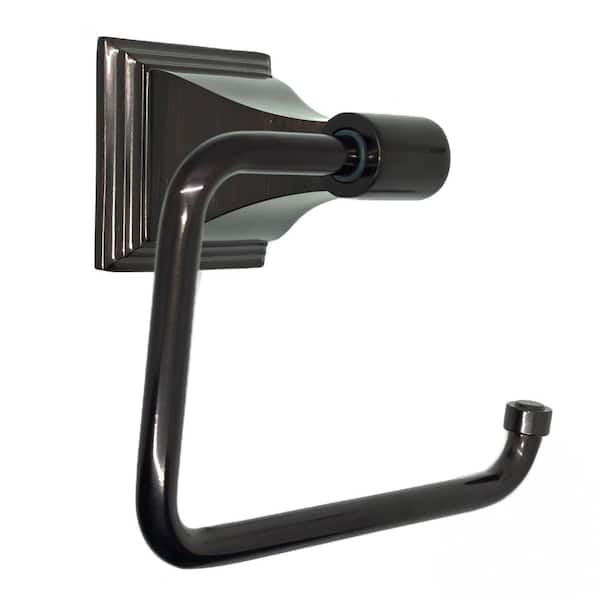 ARISTA Leonard Collection Euro Style Single Post Toilet Paper Holder in Oil Rubbed Bronze