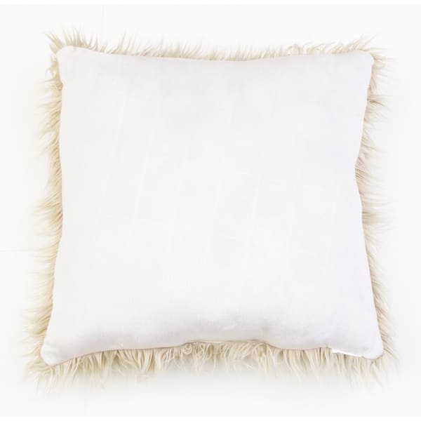 oatmeal throw pillow