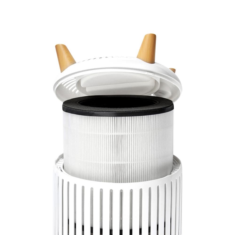 True HEPA Replacement Filter for Air Purifiers, White
