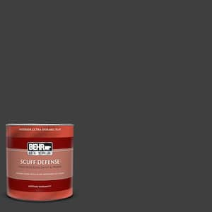 Glidden Premium 1-qt. Black Magic PPG1001-7 Eggshell Interior Latex Paint  PPG1001-7P-04E - The Home Depot