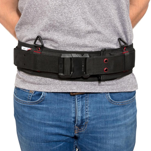 Adjustable Tactical Waist Soft Padded Belt with Suspender Sling Strap US 