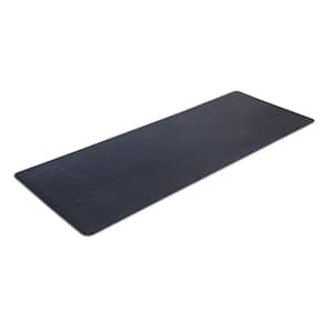 Cleartex Polycarbonate Carpet Protector Exercise Mat for Home Gyms,  Exercise and Fitness, For Low, Standard and Medium Pile Carpets (1/2 or  less), Clear, Rectangular