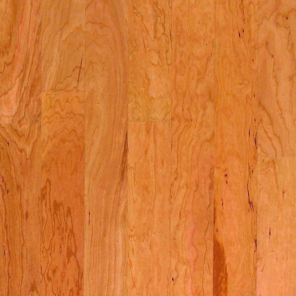 Millstead Take Home Sample - American Cherry Natural Engineered Wood Flooring - 5 in. x 7 in.