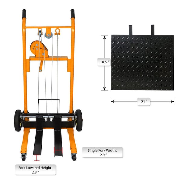 TORY CARRIER Yellow 440 lbs. Max Load Capacity Manual