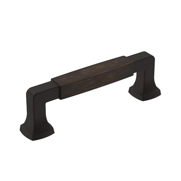 Amerock Stature 3-3/4 in. (96mm) Classic Oil Rubbed Bronze Bar Cabinet Pull