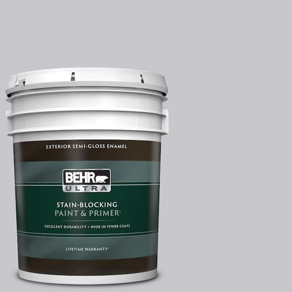 BEHR ULTRA 5 gal. #N550-2 Centre Stage Semi-Gloss Enamel Exterior Paint & Primer