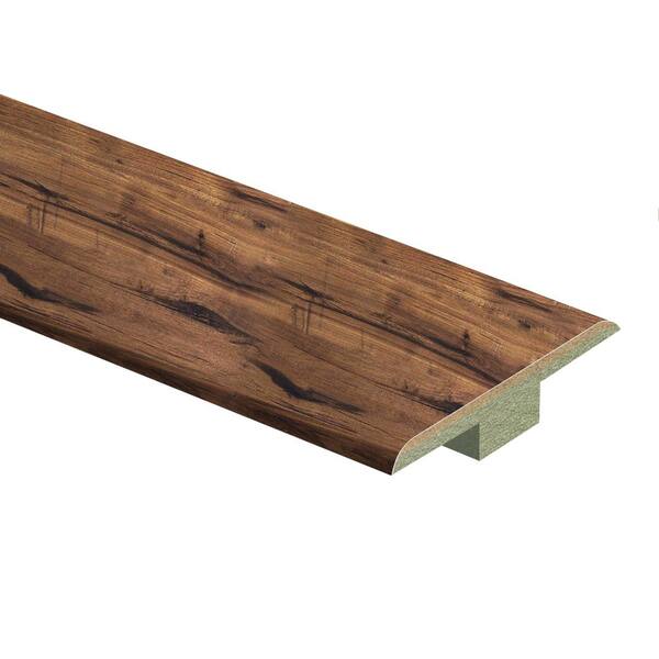 Zamma Creekbed Hickory 7/16 in. Thick x 1-3/4 in. Wide x 72 in. Length Laminate T-Molding