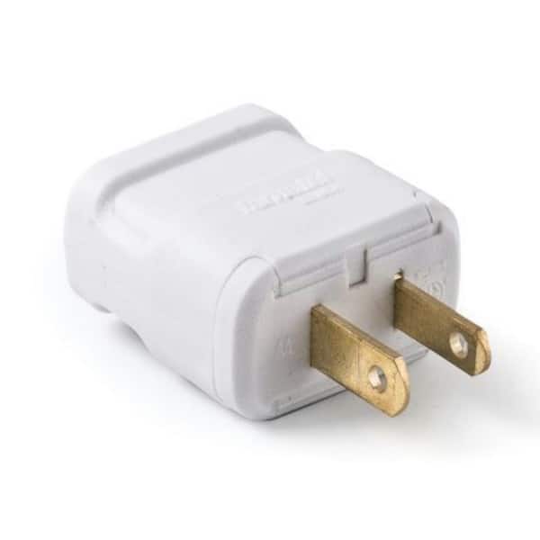 15 Amp 125-Volt NEMA Plug White