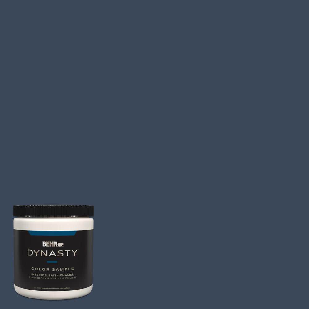 BEHR DYNASTY 5 gal. #T13-2 Empire Porcelain Satin Enamel Interior  Stain-Blocking Paint & Primer 765005 - The Home Depot