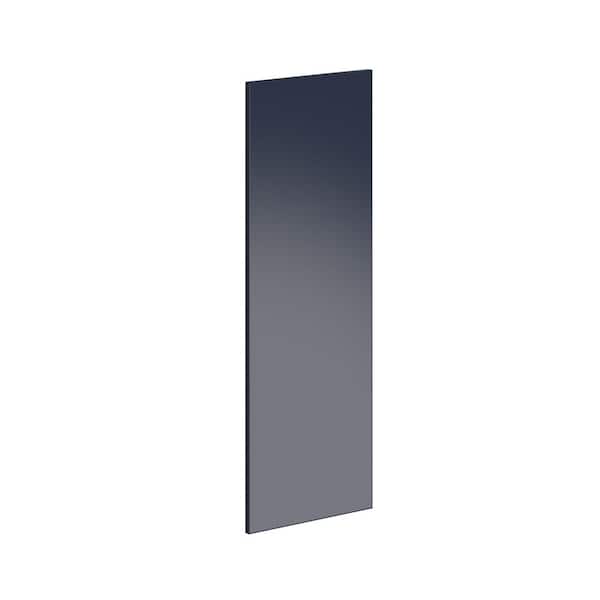 J COLLECTION Laramie 14 in. W x 42.5 in. H Wall Cabinet End Panel in Painted Blue