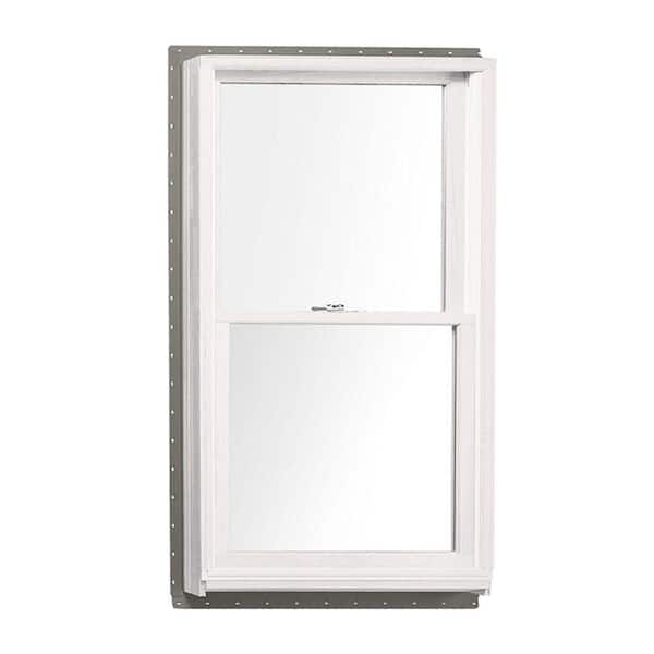 Andersen 37-5/8 in. x 48-7/8 in. 400 Series White Clad Wood Tilt-Wash Double-Hung  Window with Low-E Glass, White Int and Hardware 9142358 - The Home Depot