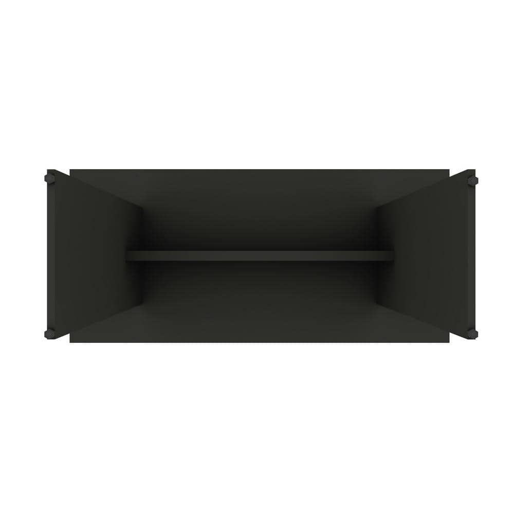 67.91" Gray MDF Modern Rectangular Dining Table