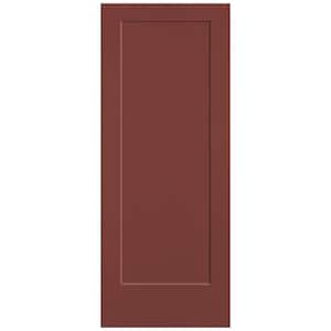 32 in. x 80 in. 1-Panel Lincoln Park Single Bore Hollow Core Red Bluff Molded Composite Interior Door Slab