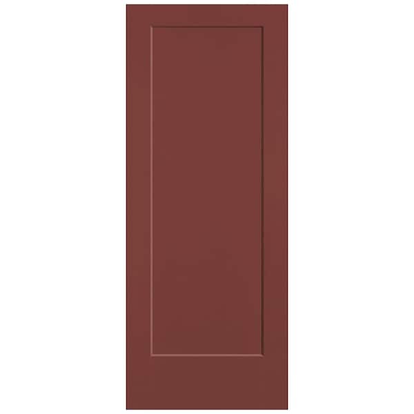 32 in. x 80 in. 1-Panel Lincoln Park Single Bore Hollow Core Red Bluff Molded Composite Interior Door Slab
