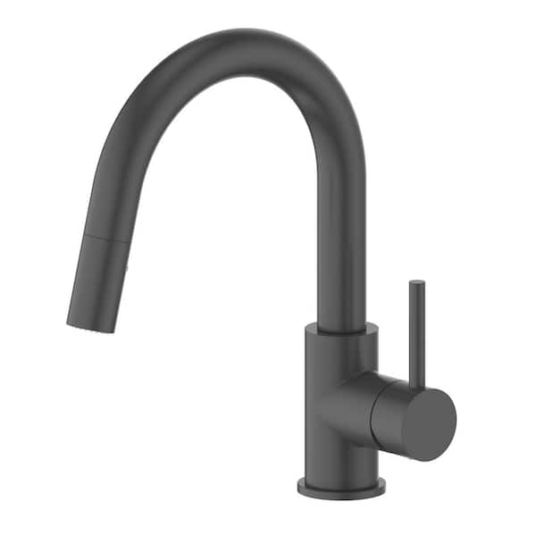 ZLINE Kitchen and Bath ZLINE Dante Kitchen Faucet in Matte Black (DNT-KF-MB)