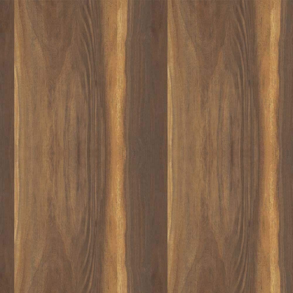 FORMICA 3 in. x 5 in. Laminate Sheet Sample in 180FX Wide Planked Walnut with Natural Grain Finish
