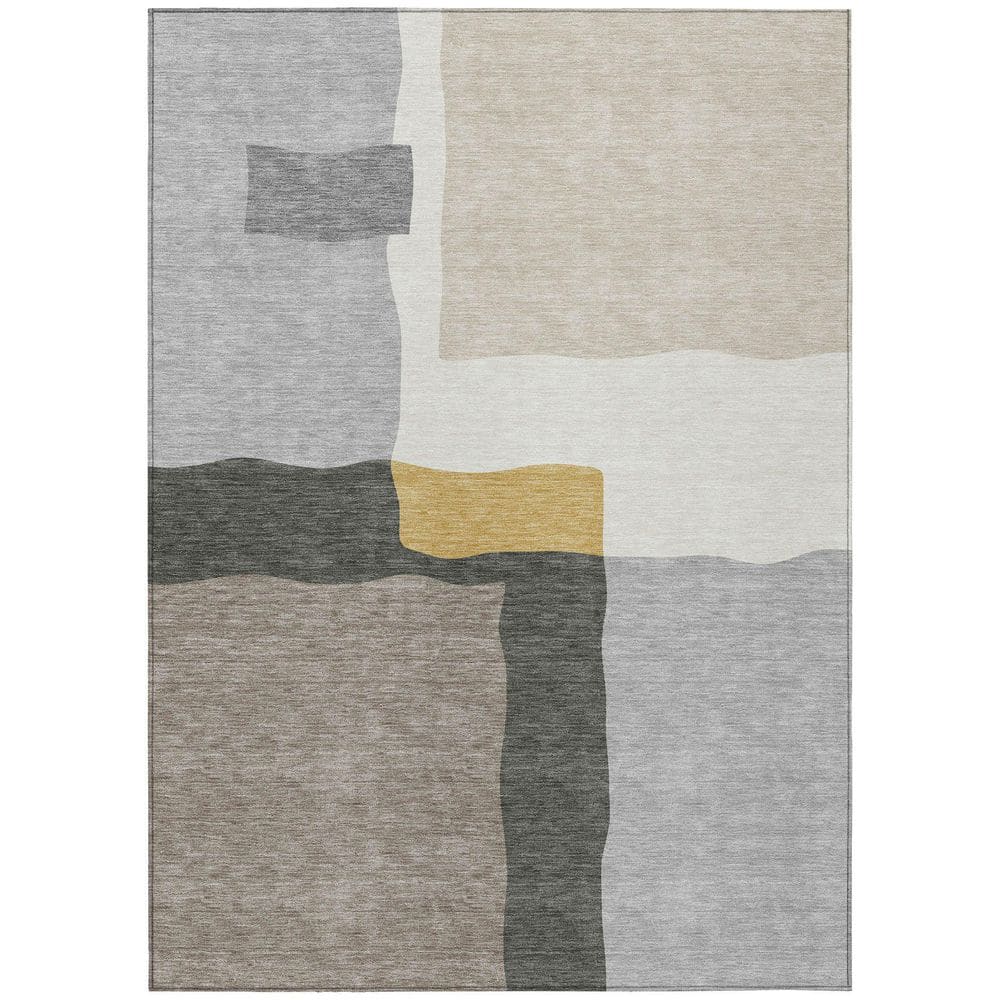 Chantille Machine Washable Indoor/Outdoor Abstract ACN2400 Gray 10 ft. x 14 ft. Area Rug price history on PriceWatchPro