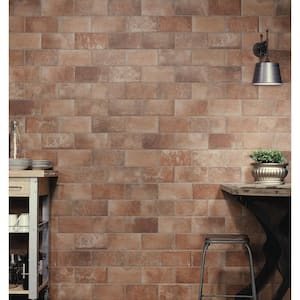 Americana Boston North 4-3/8 in. x 8-3/4 in. Porcelain Floor and Wall Tile (5.6 sq. ft./Case)